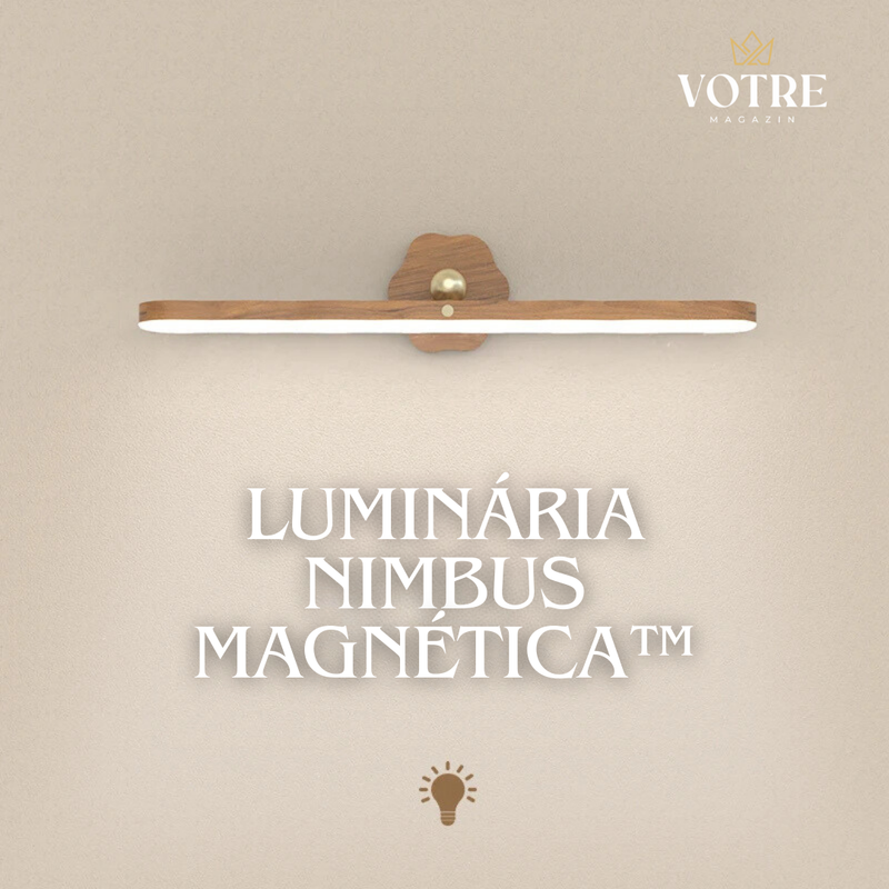 LUMINÁRIA NIMBUS MAGNÉTICA™ (Modelo Exclusivo sem fio)