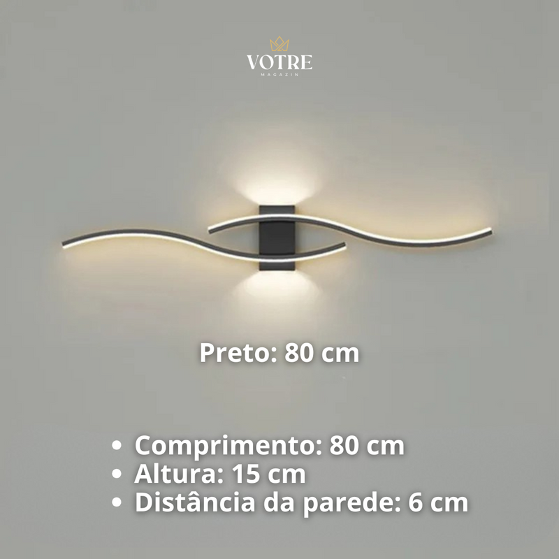 LUMINÁRIA DE PAREDE FOCUS LUMINE™