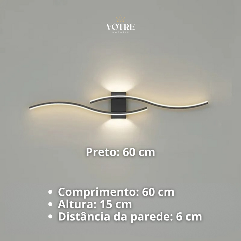 LUMINÁRIA DE PAREDE FOCUS LUMINE™