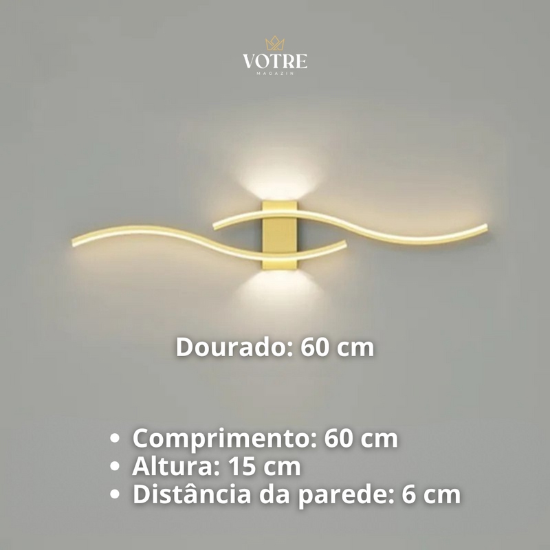 LUMINÁRIA DE PAREDE FOCUS LUMINE™