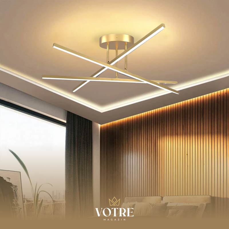 LUSTRE ZÊNITE LED MODERNO (Modelo Exclusivo)