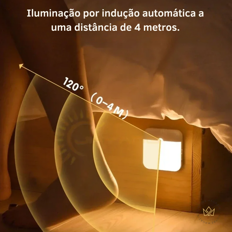 LUMINÁRIA ADESIVA SMART SENSOR LED (Sem Perfuração)